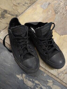 Chuck Taylor All Star Women's Low Top Sneakers in Black